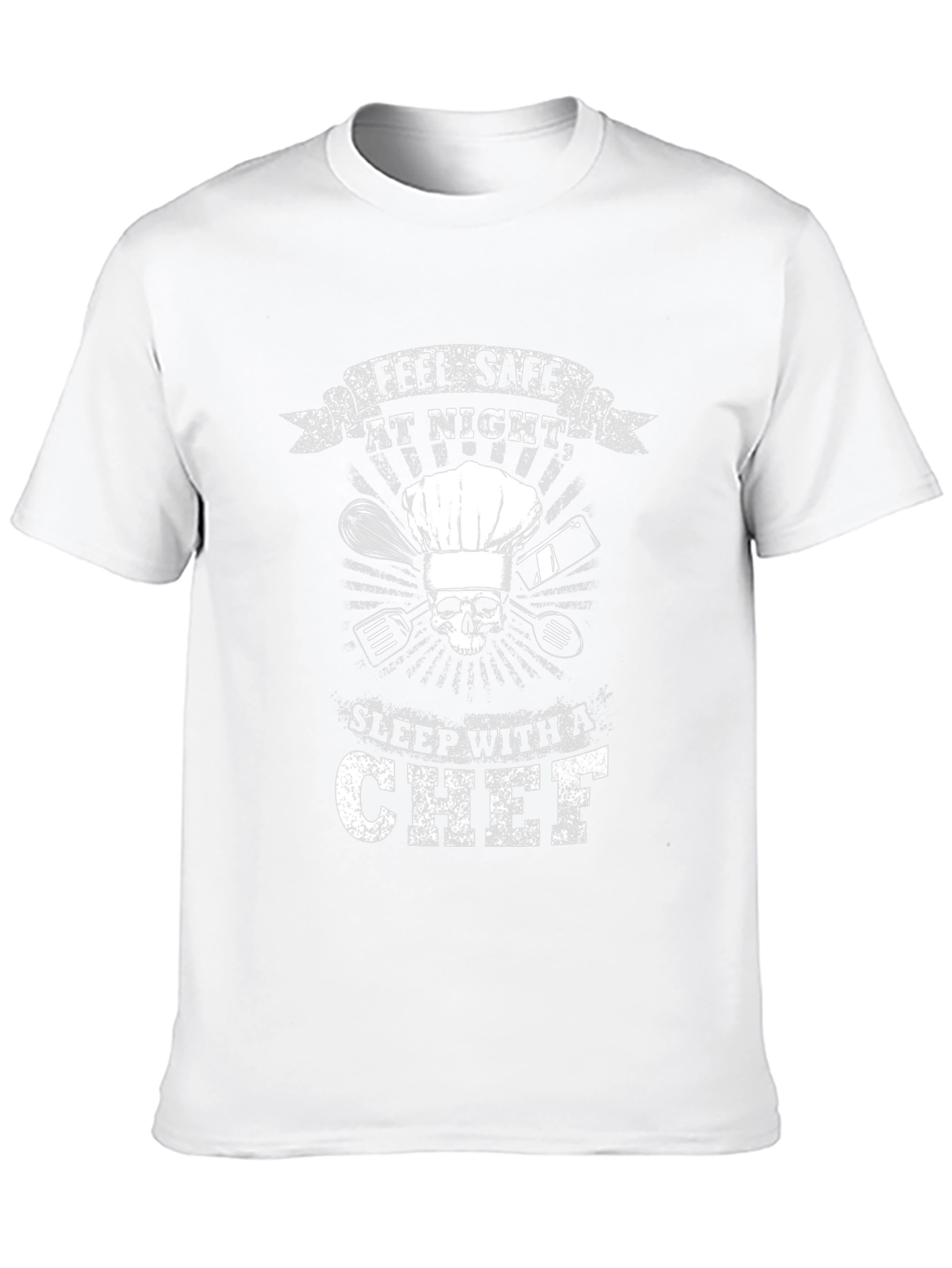 Feel Safe At Night Chef T-Shirt