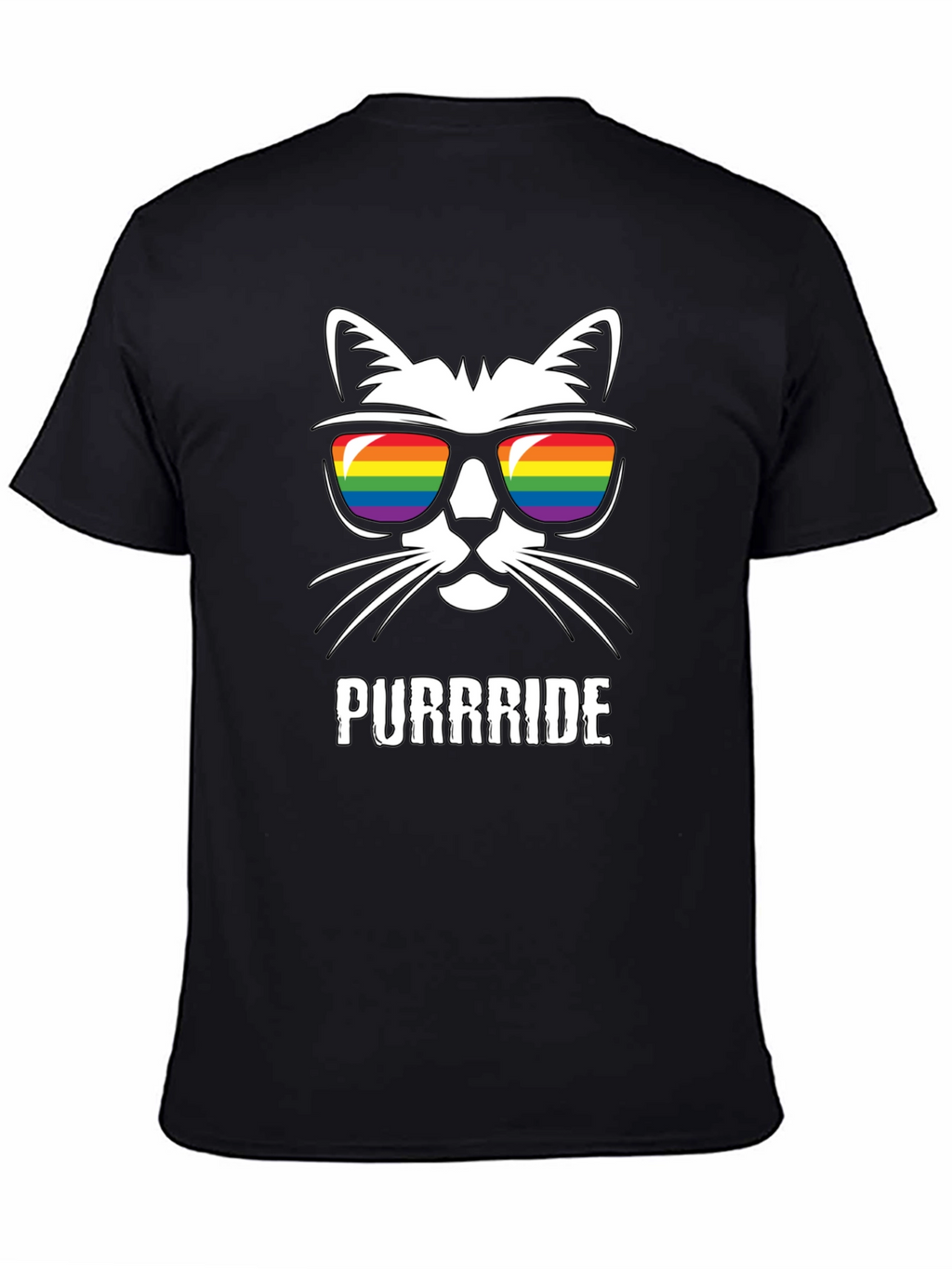 Purrride Cat LGBTQ Pride T-Shirt