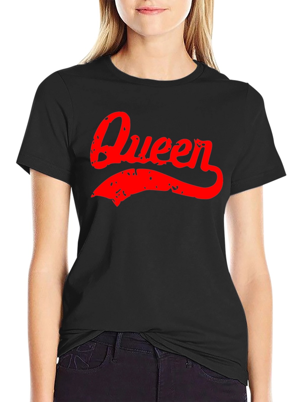 Queen Graphic Tee - Retro Style