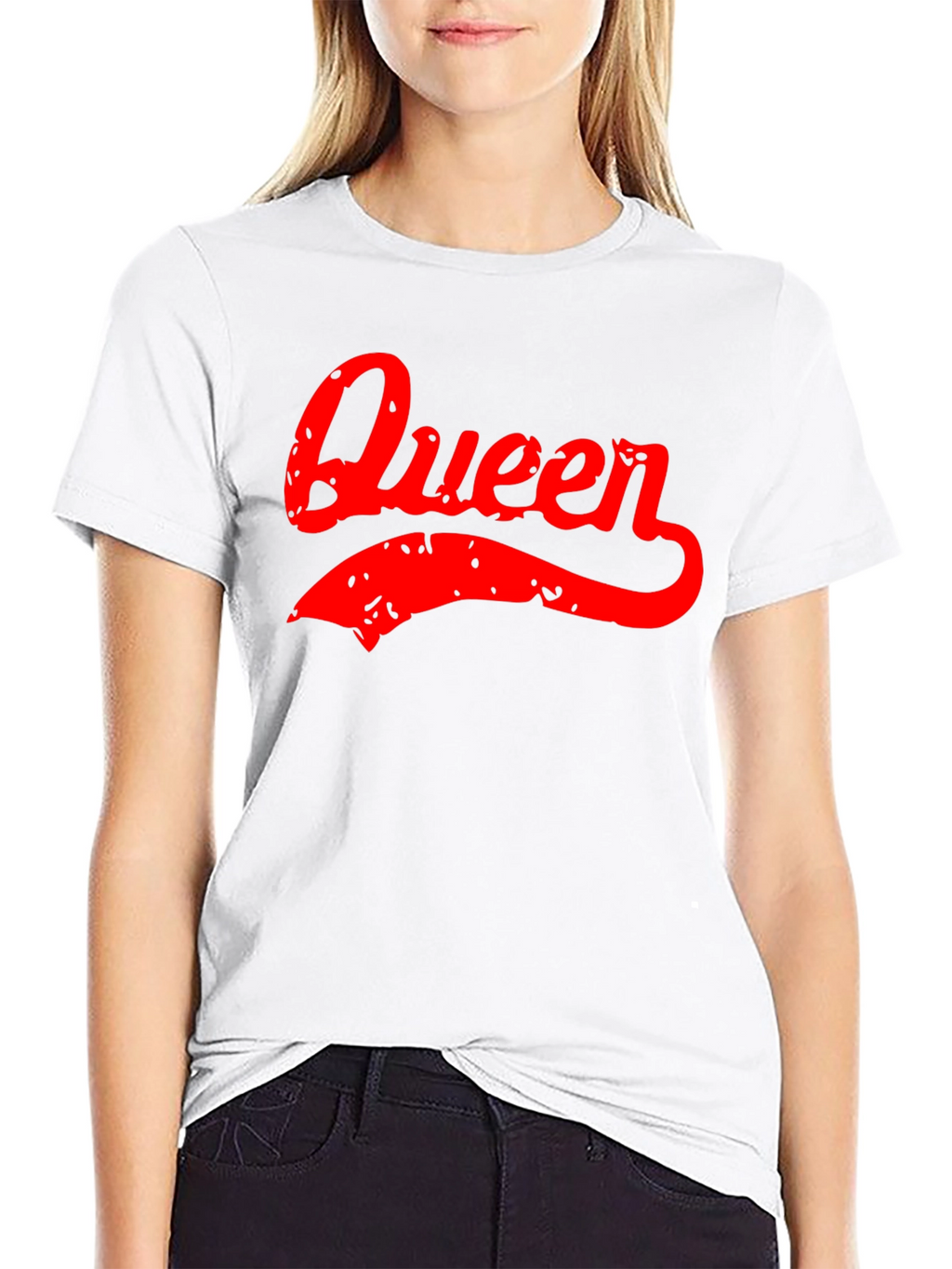 Queen Graphic Tee - Retro Style