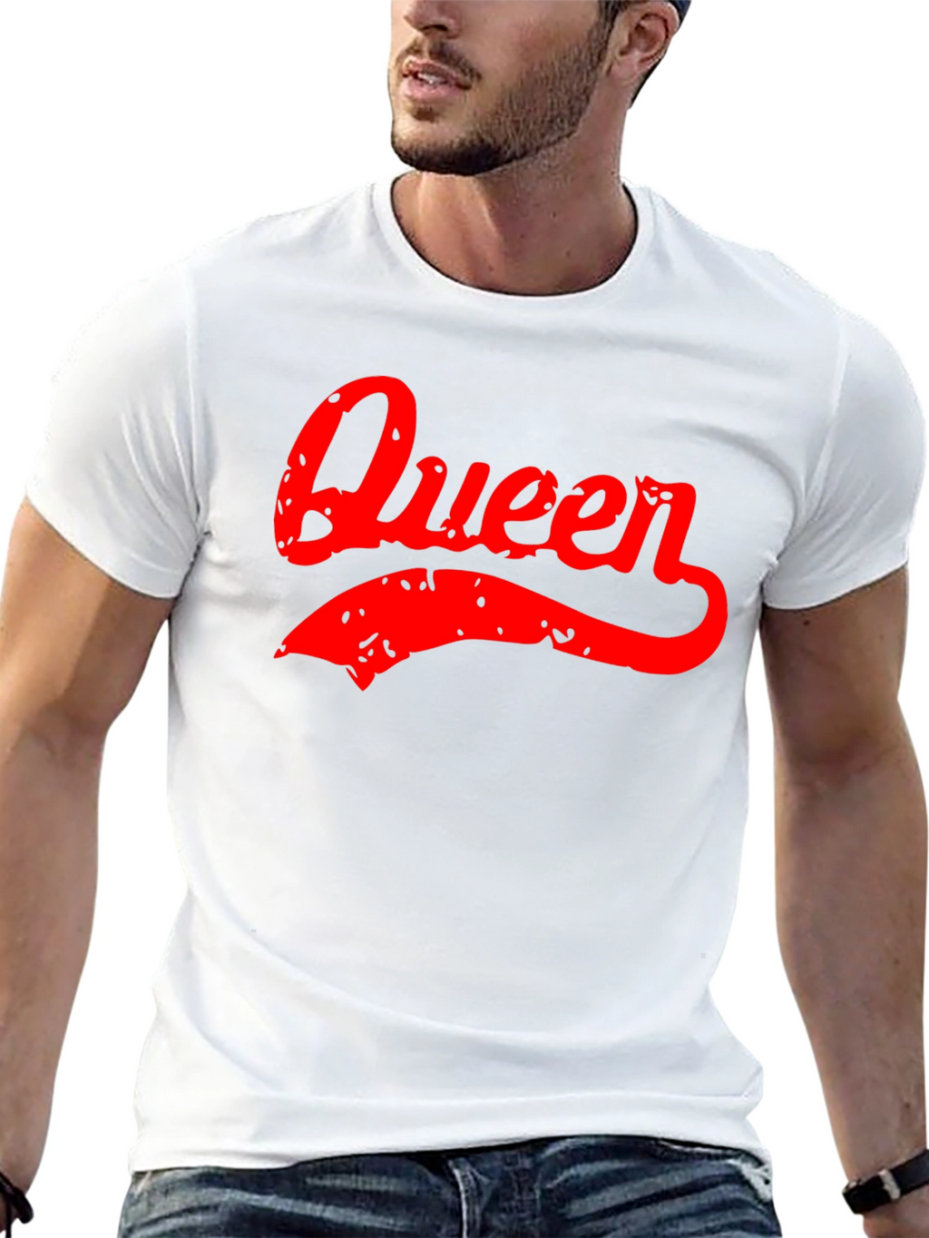Queen Graphic Tee - Retro Style