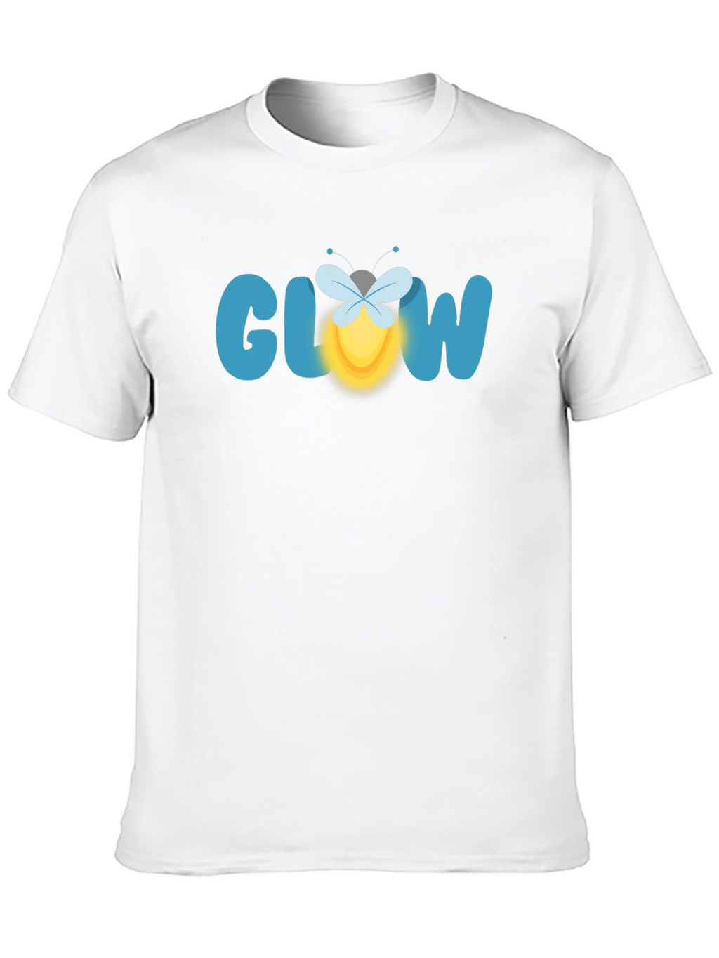 Glow Firefly Graphic Tee - Black