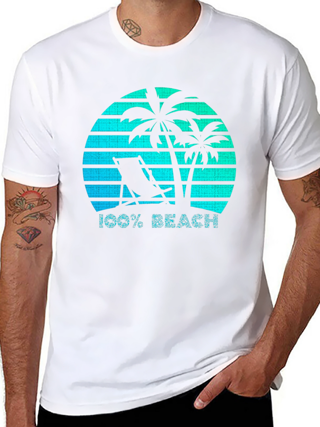 100% Beach T-Shirt