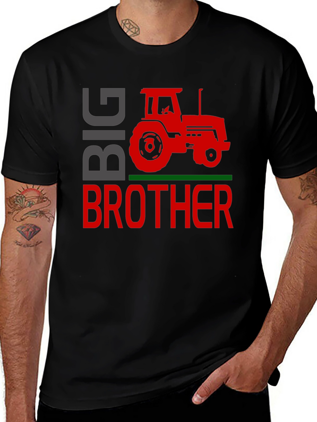 Big Brother Tractor Graphic Tee