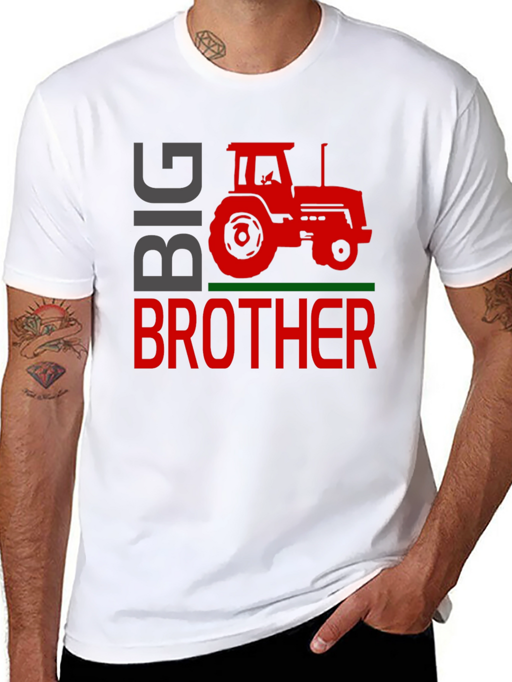 Big Brother Tractor Graphic Tee