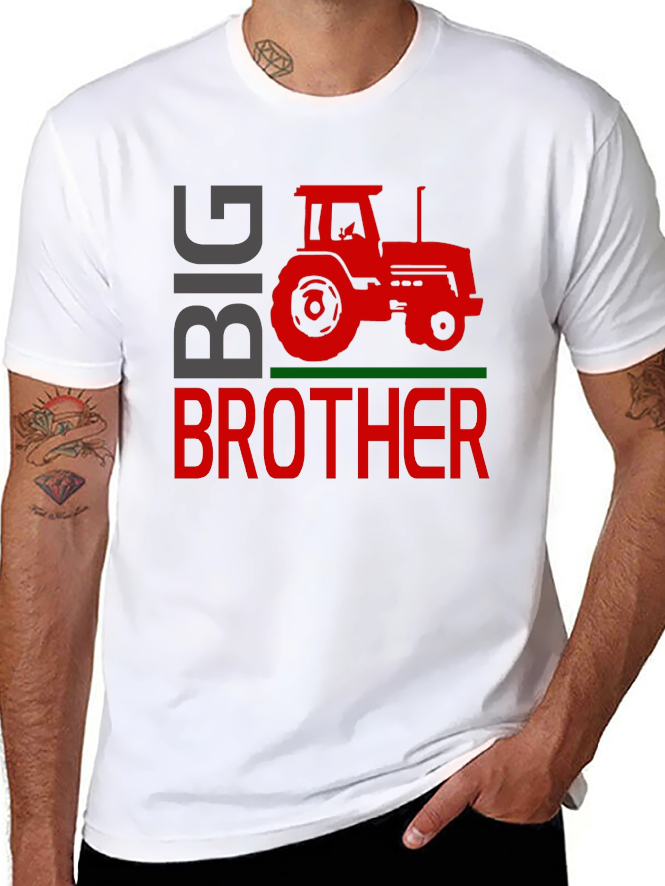 Big Brother Tractor Graphic Tee