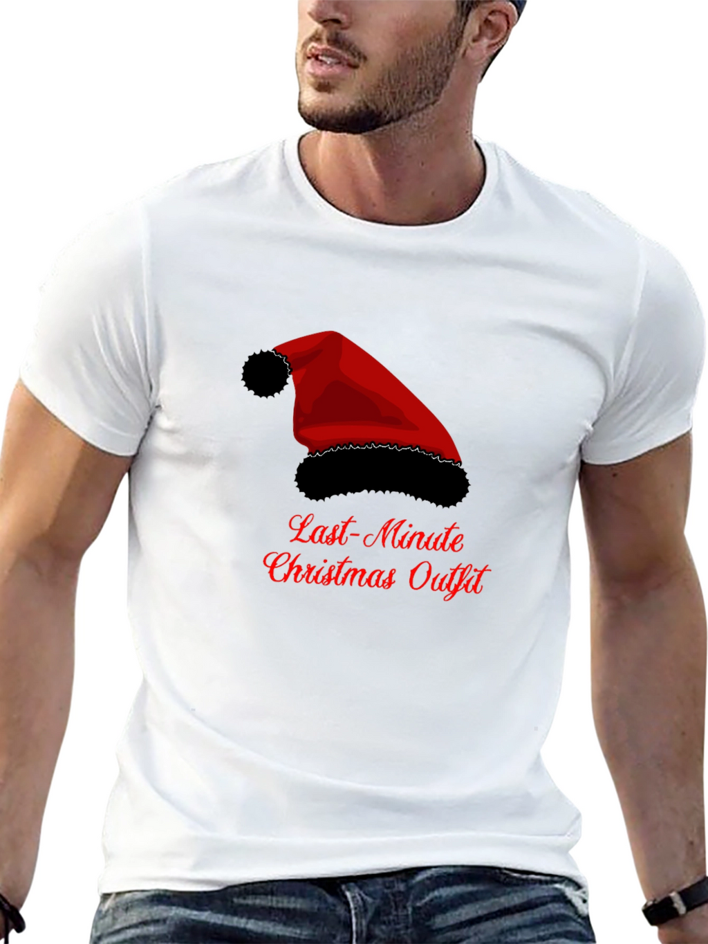 Last-Minute Christmas Outfit T-Shirt - Holiday Tee
