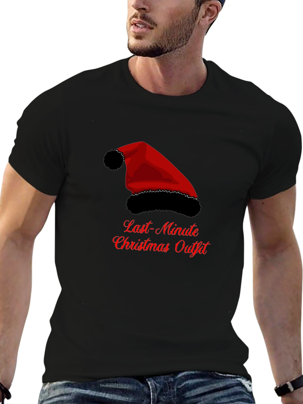 Last-Minute Christmas Outfit T-Shirt - Holiday Tee
