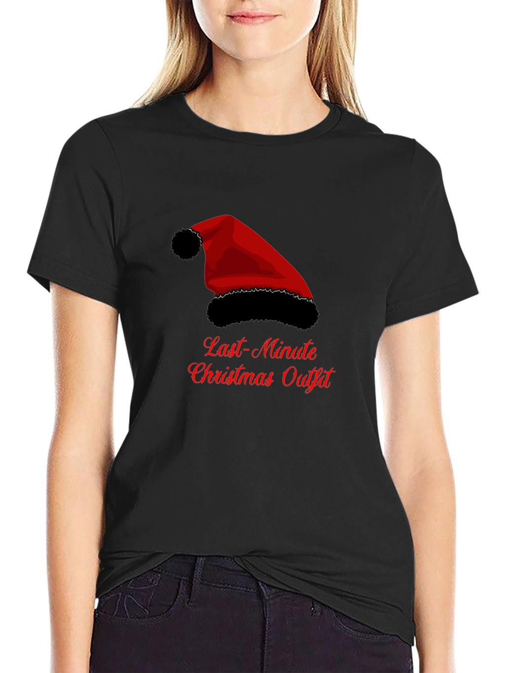Last-Minute Christmas Outfit T-Shirt - Holiday Tee