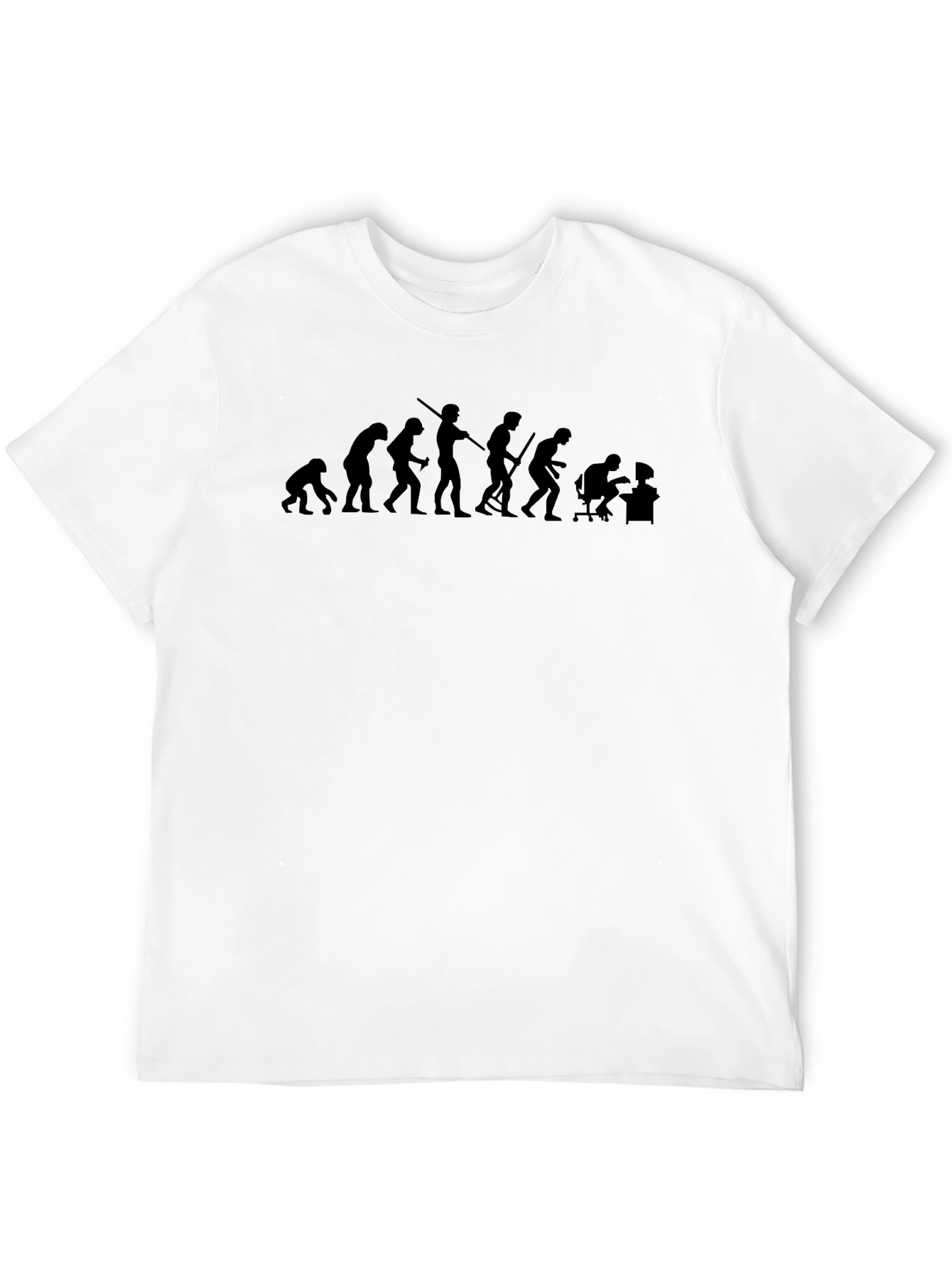 Evolution of Gaming Black T-Shirt