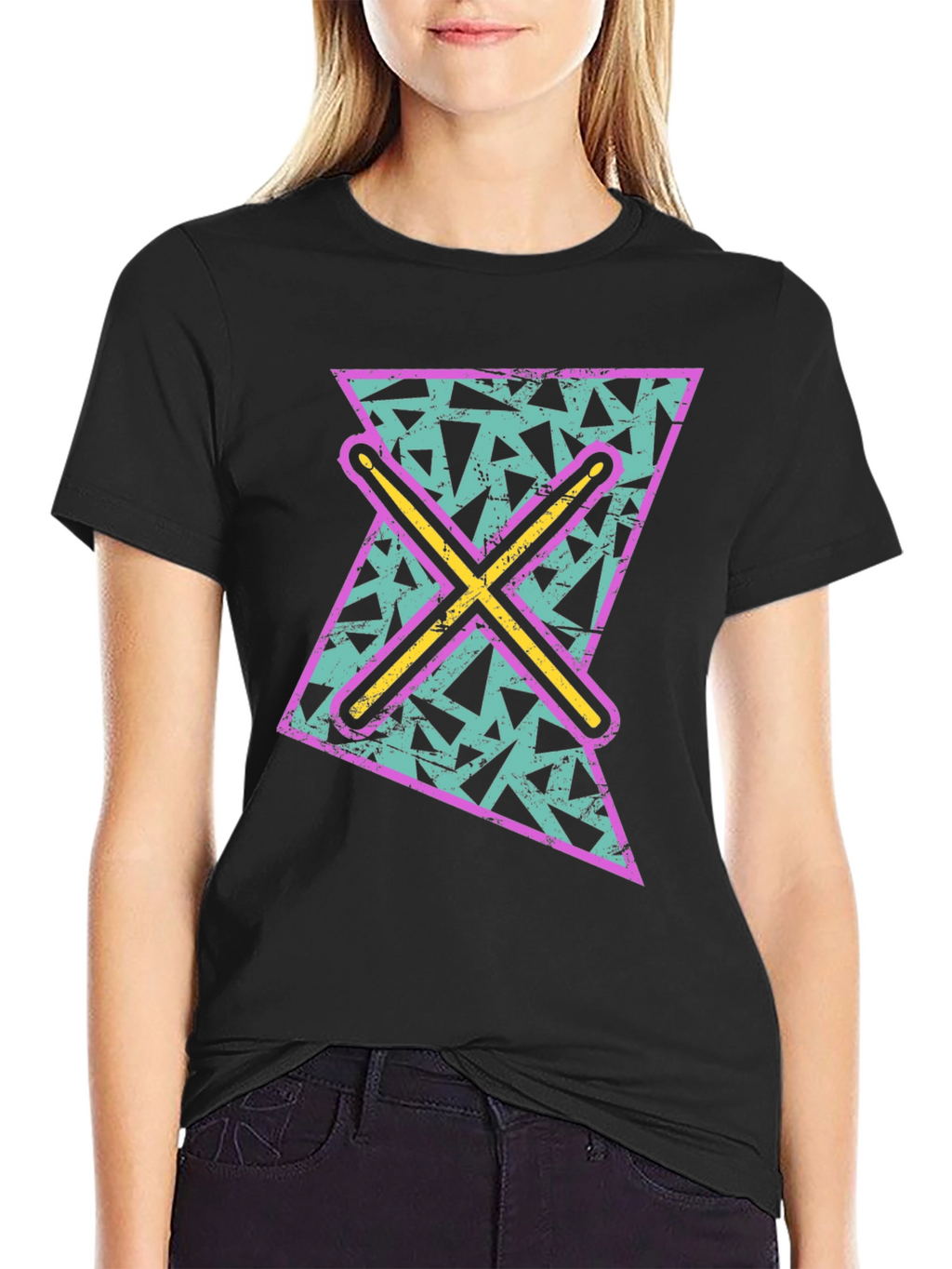 Retro Drummer T-Shirt