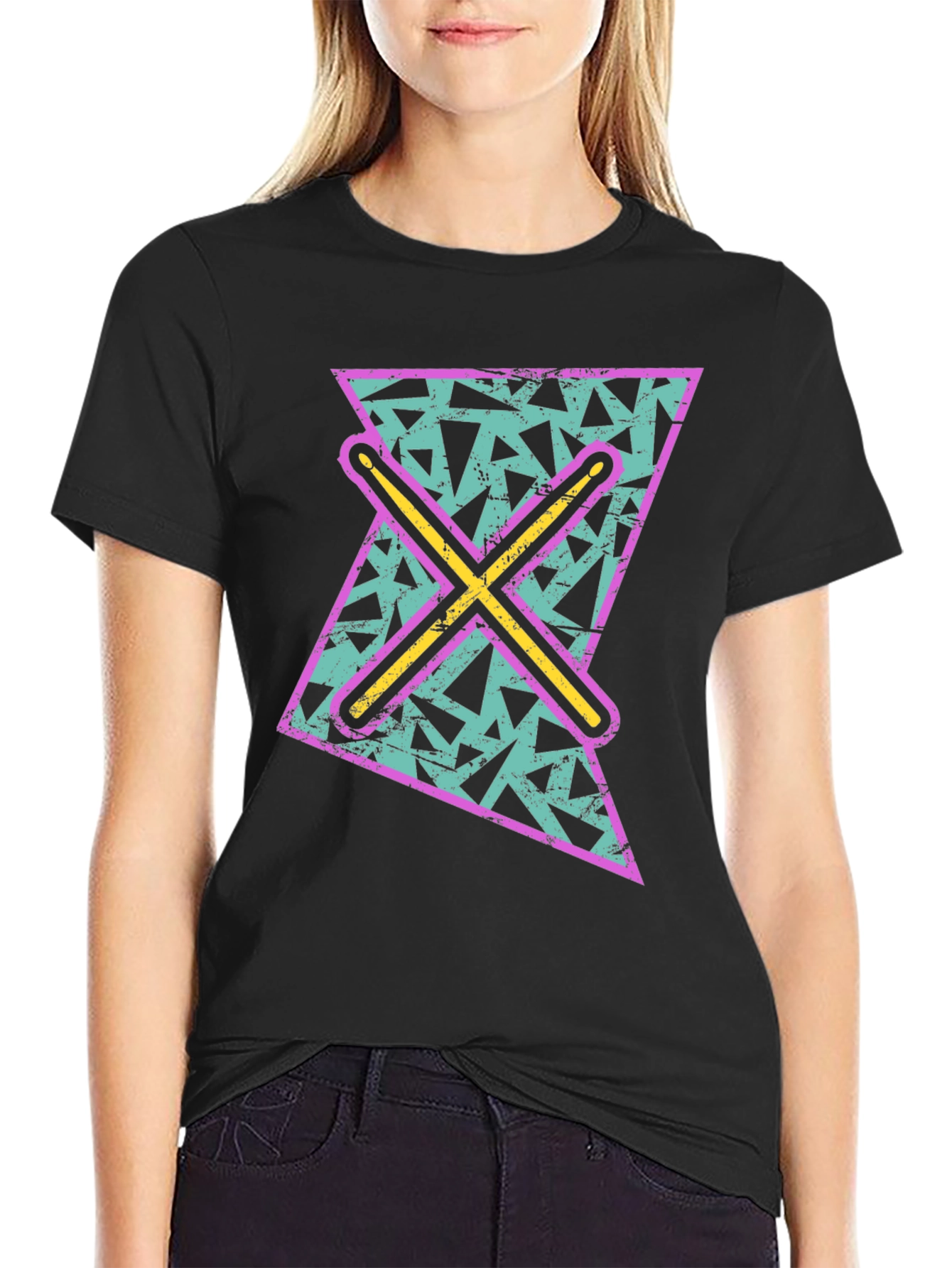 Retro Drummer T-Shirt