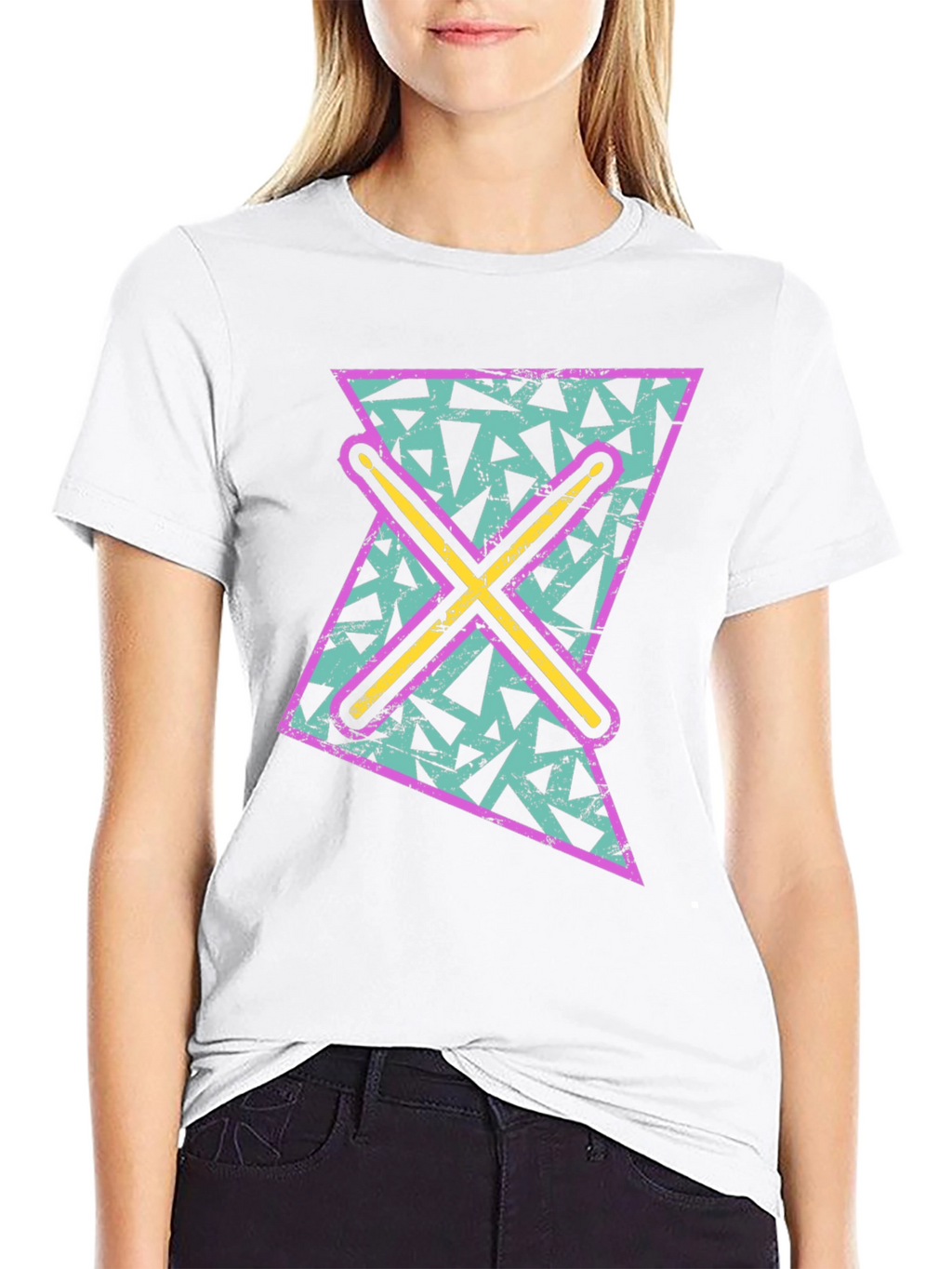 Retro Drummer T-Shirt