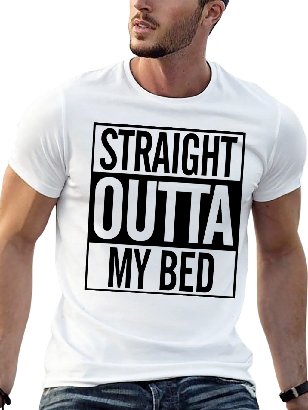 Straight Outta My Bed Graphic Tee