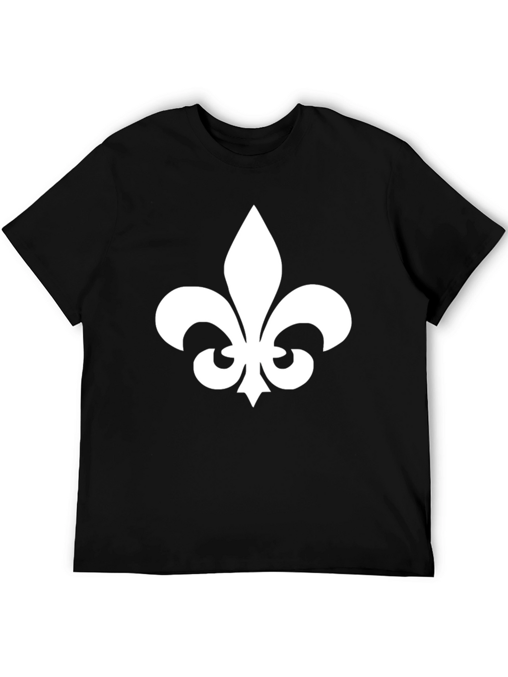 Fleur-de-lis Graphic Tee - Stylish Comfort