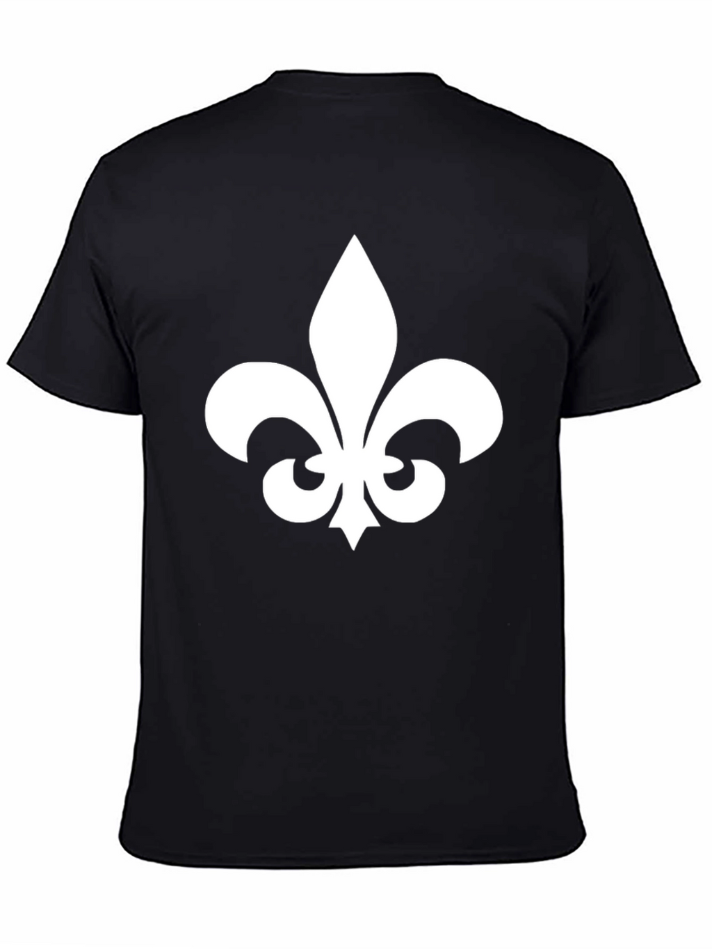 Fleur-de-lis Graphic Tee - Stylish Comfort