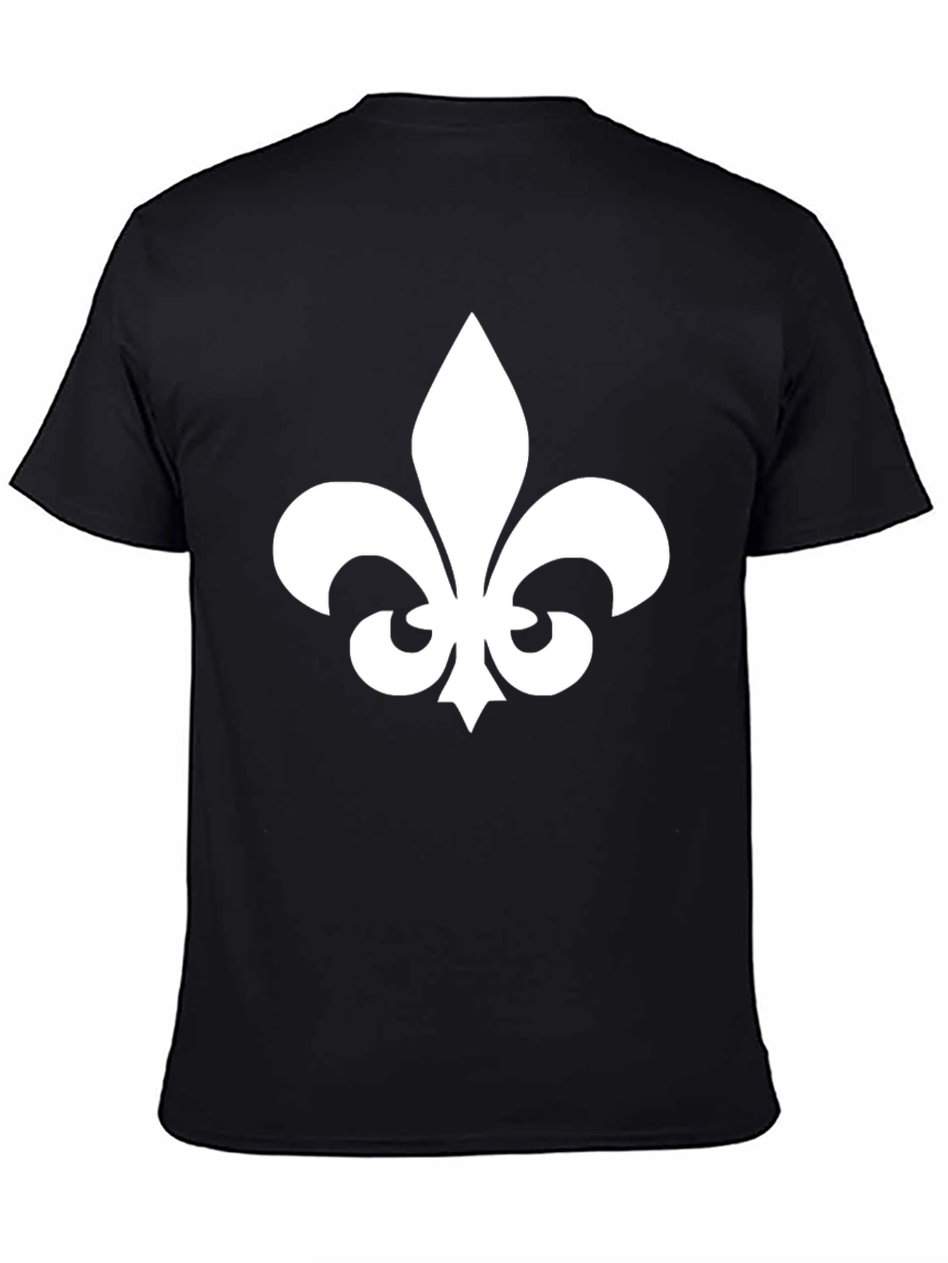 Fleur-de-lis Graphic Tee - Stylish Comfort