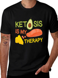 Ketosis Is My Therapy T-Shirt Keto Diet Tee