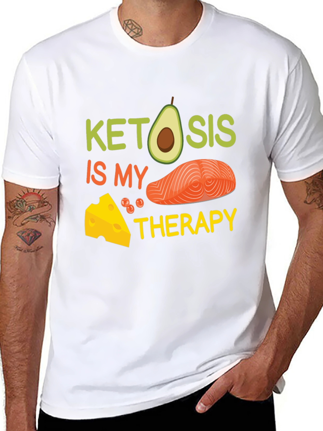 Ketosis Is My Therapy T-Shirt Keto Diet Tee