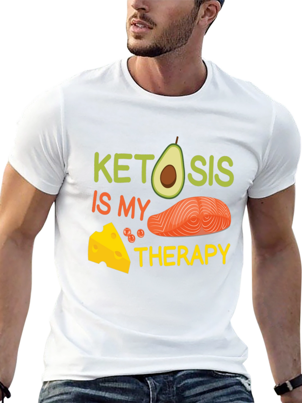 Ketosis Is My Therapy T-Shirt Keto Diet Tee