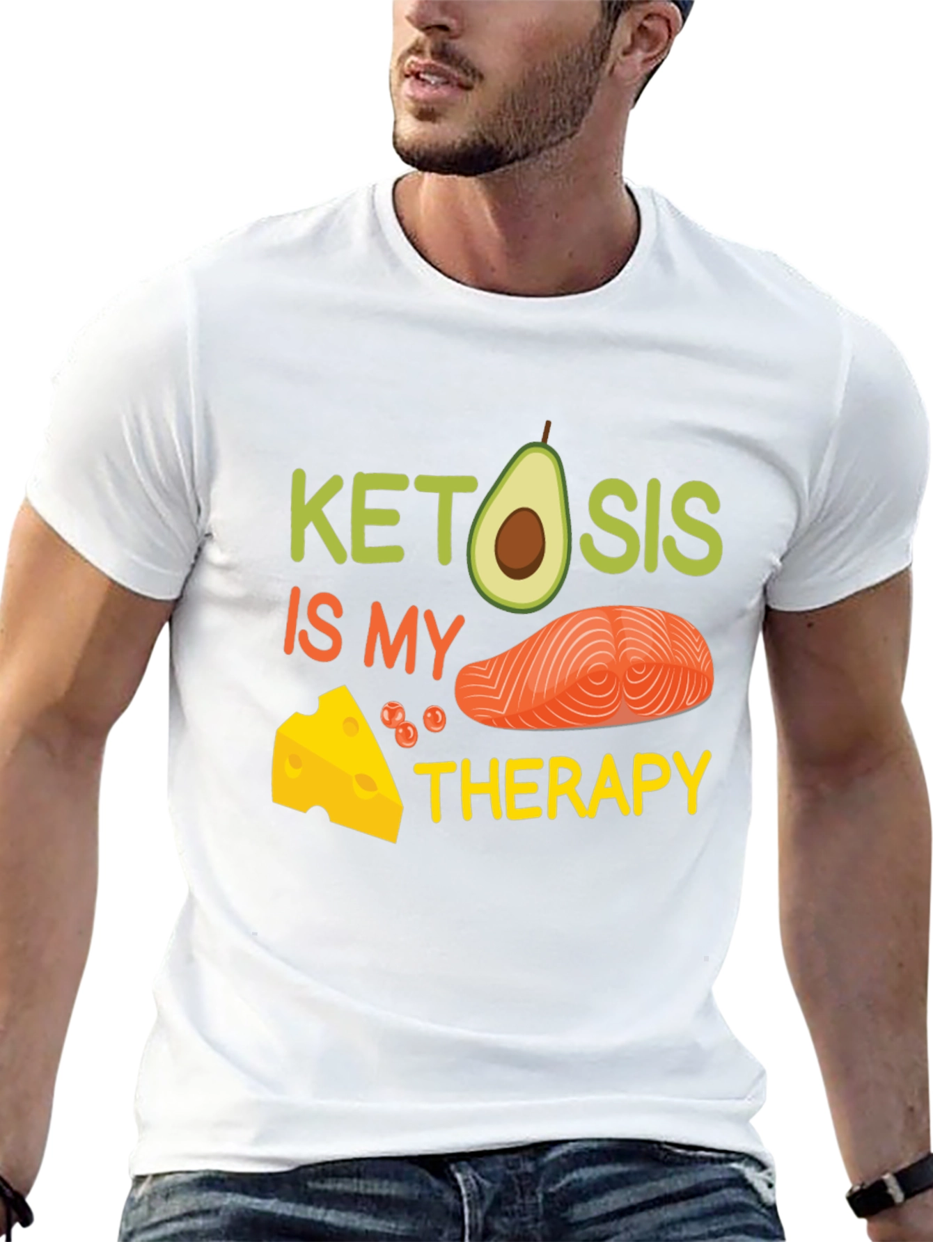 Ketosis Is My Therapy T-Shirt Keto Diet Tee