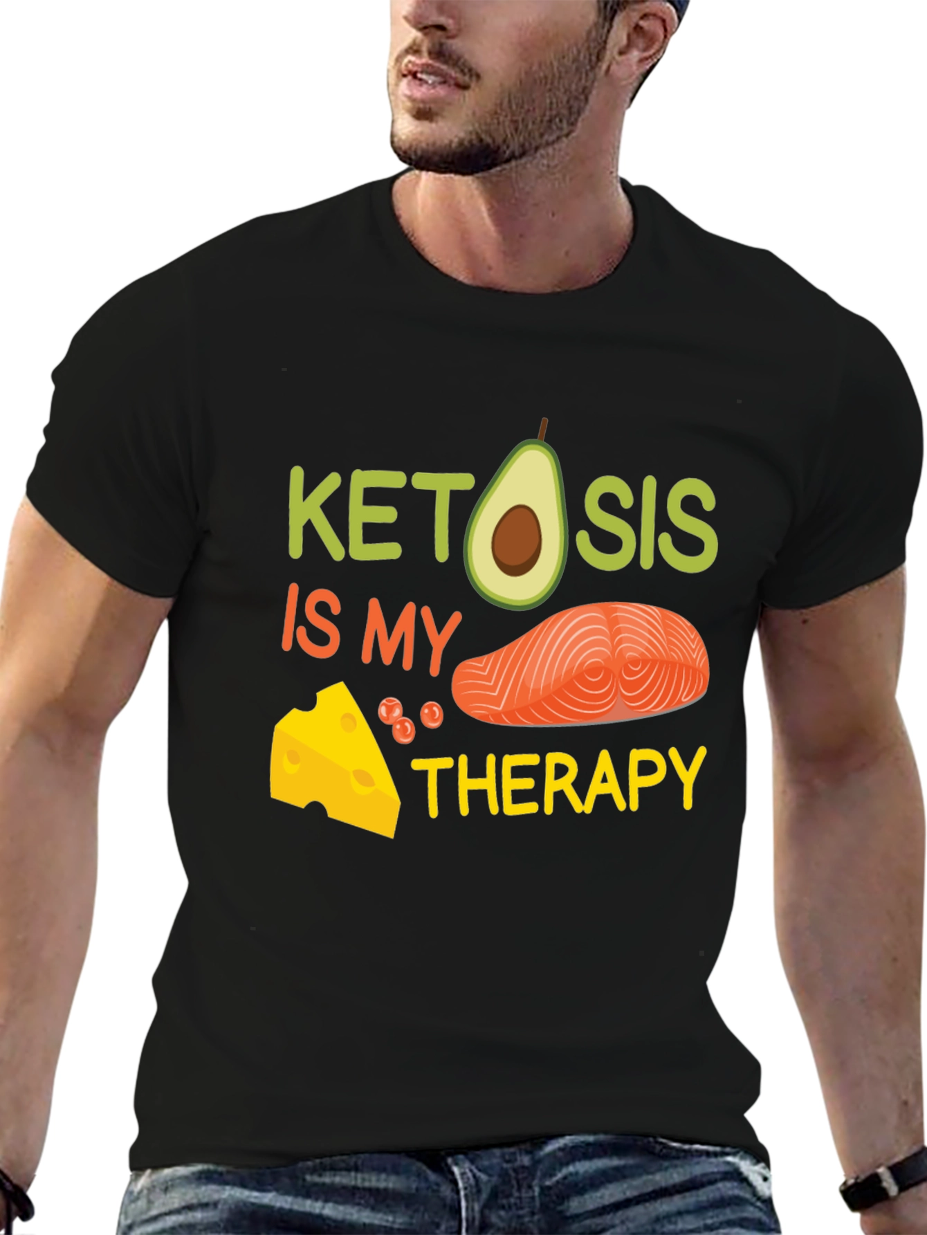 Ketosis Is My Therapy T-Shirt Keto Diet Tee