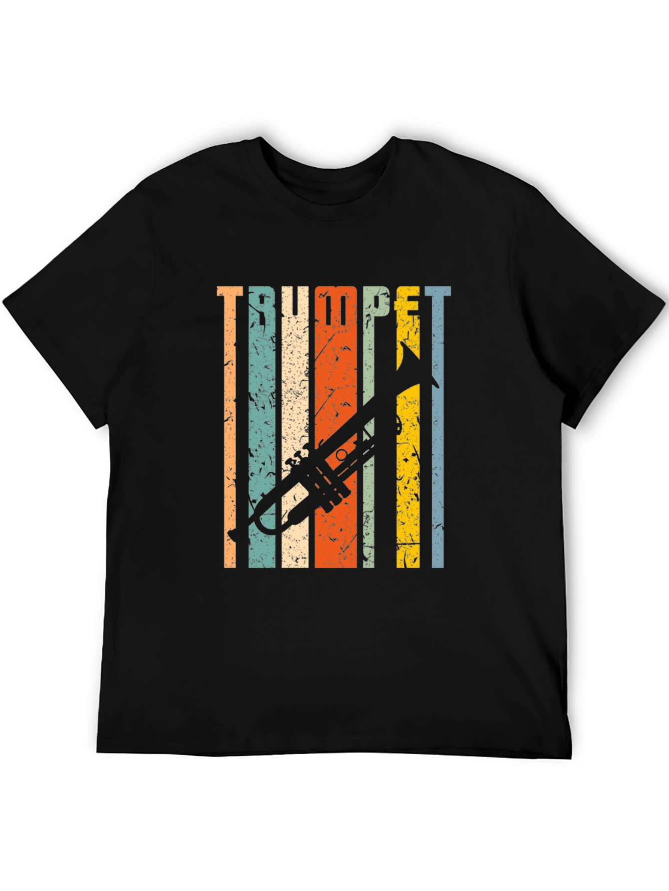 Retro Trumpet T-Shirt - Vintage Style Musical Tee