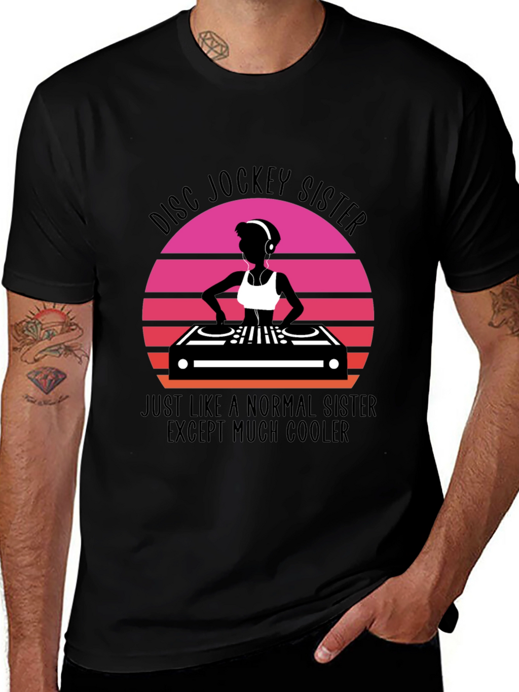 Disc Jockey Sister T-Shirt