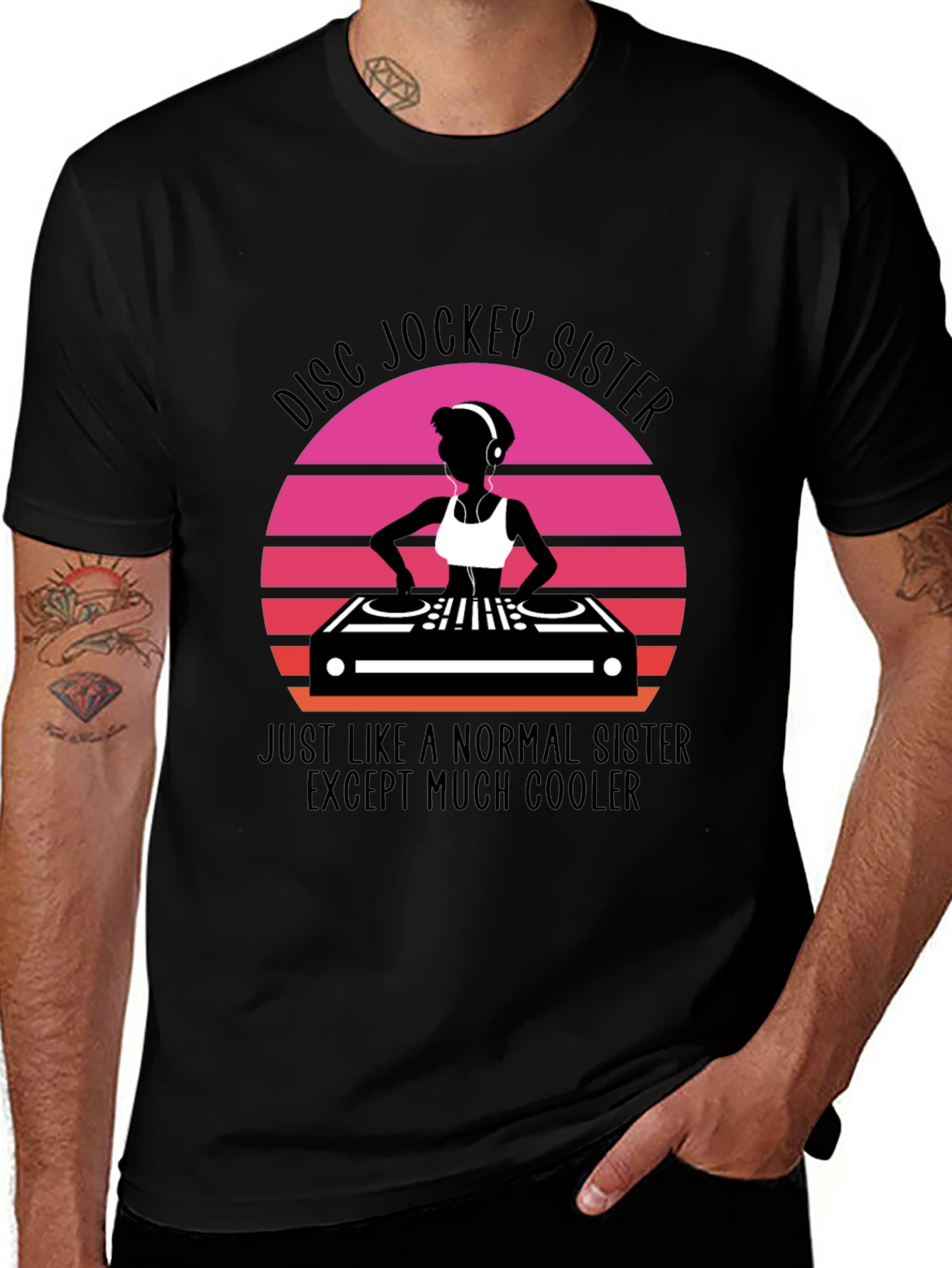 Disc Jockey Sister T-Shirt