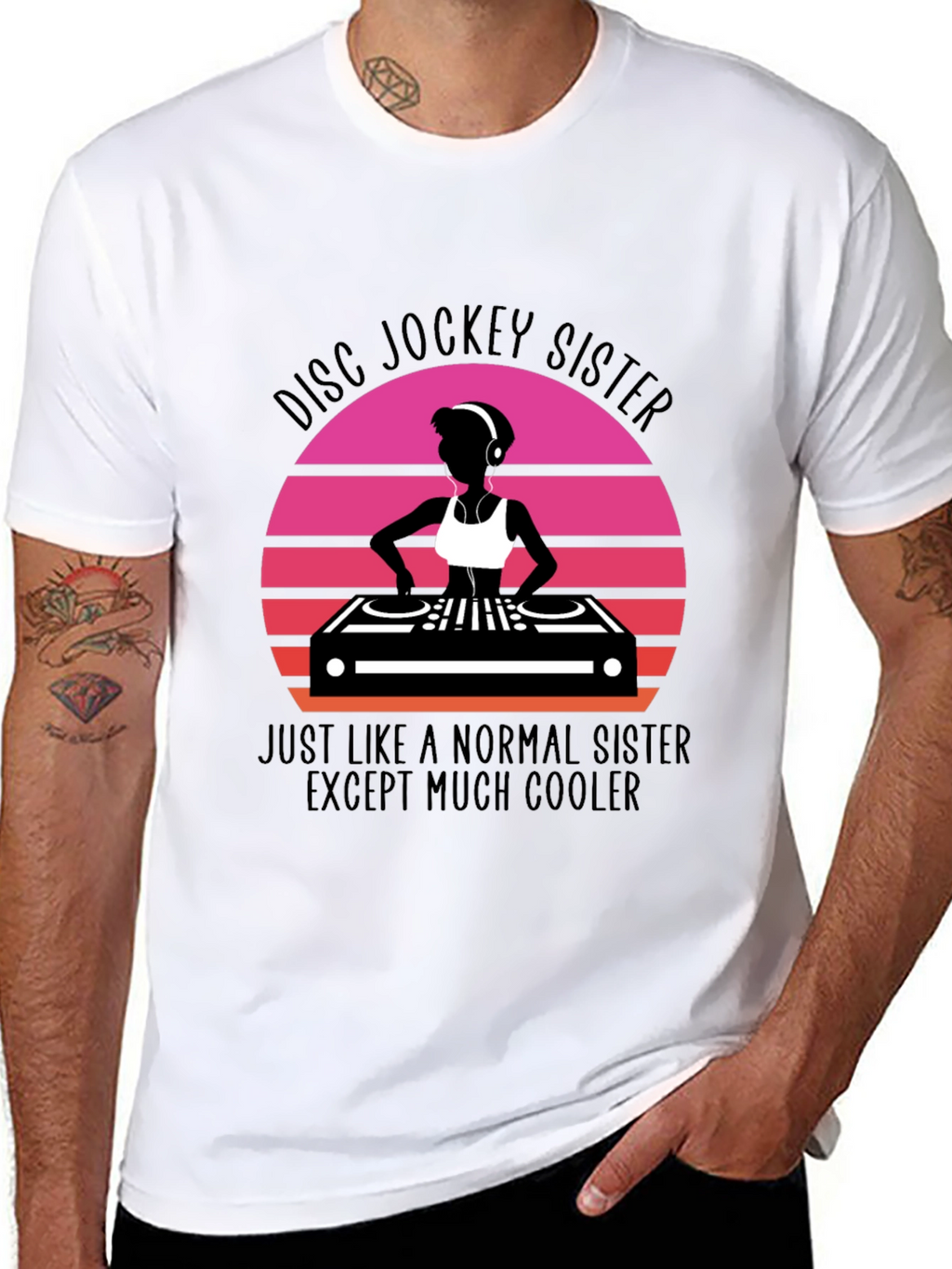 Disc Jockey Sister T-Shirt