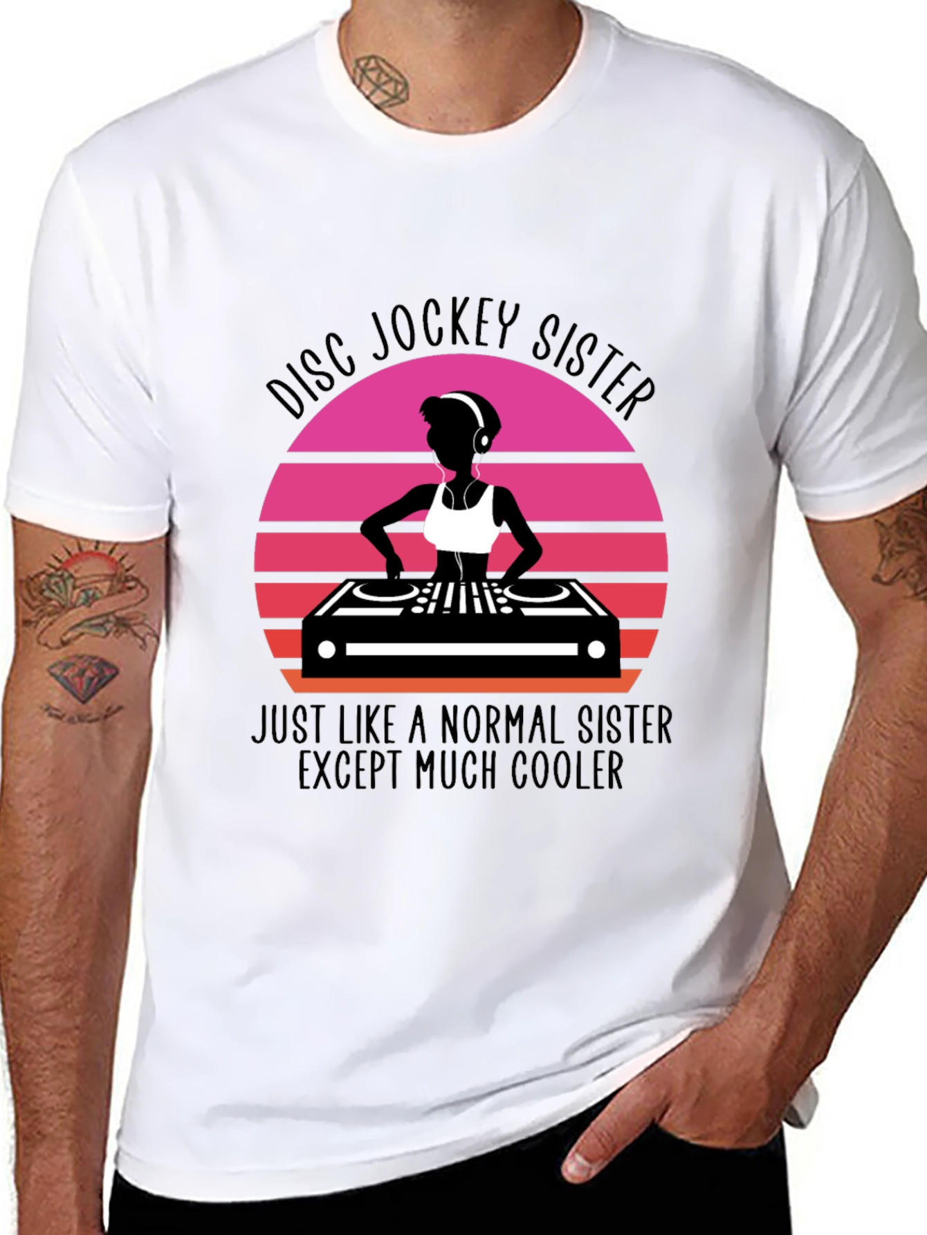 Disc Jockey Sister T-Shirt