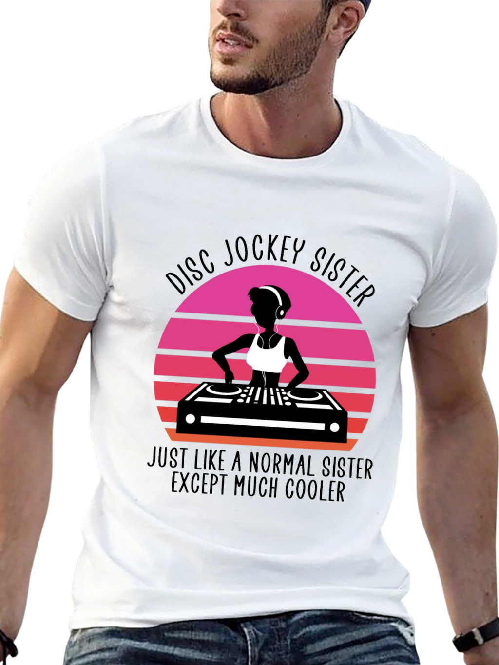 Disc Jockey Sister T-Shirt