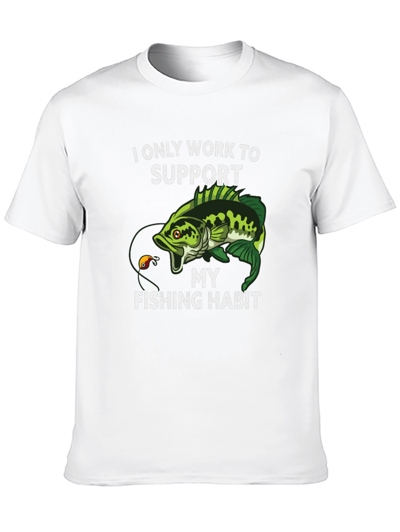 Fishing Habit T-Shirt - Angler Support Tee
