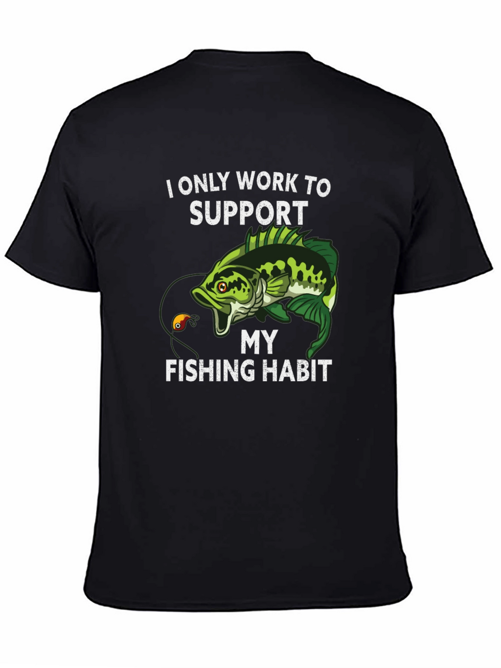 Fishing Habit T-Shirt - Angler Support Tee