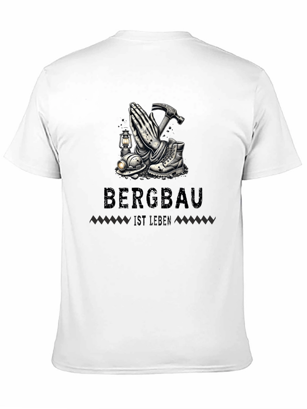 Bergabu Ist Leben Miners Prayer T-Shirt