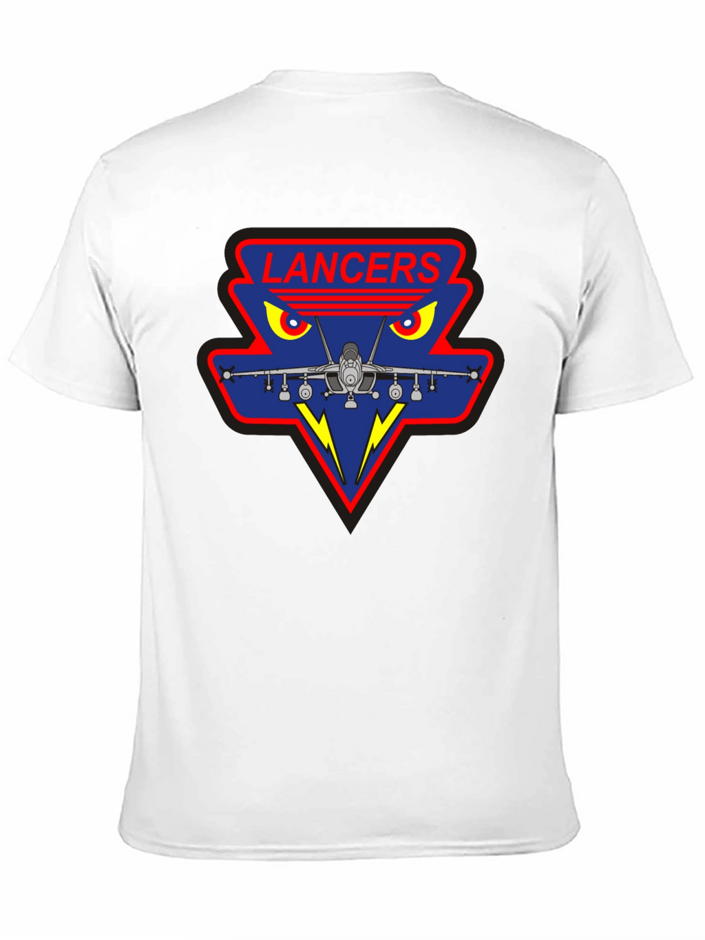 Lancers Squadron Graphic Tee - Black Crew Neck