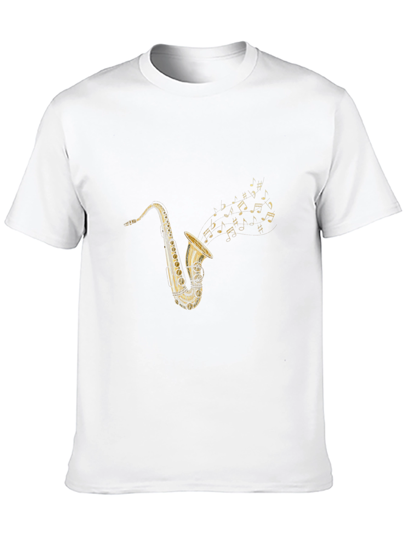 Saxophone Music T-Shirt - Classic Style