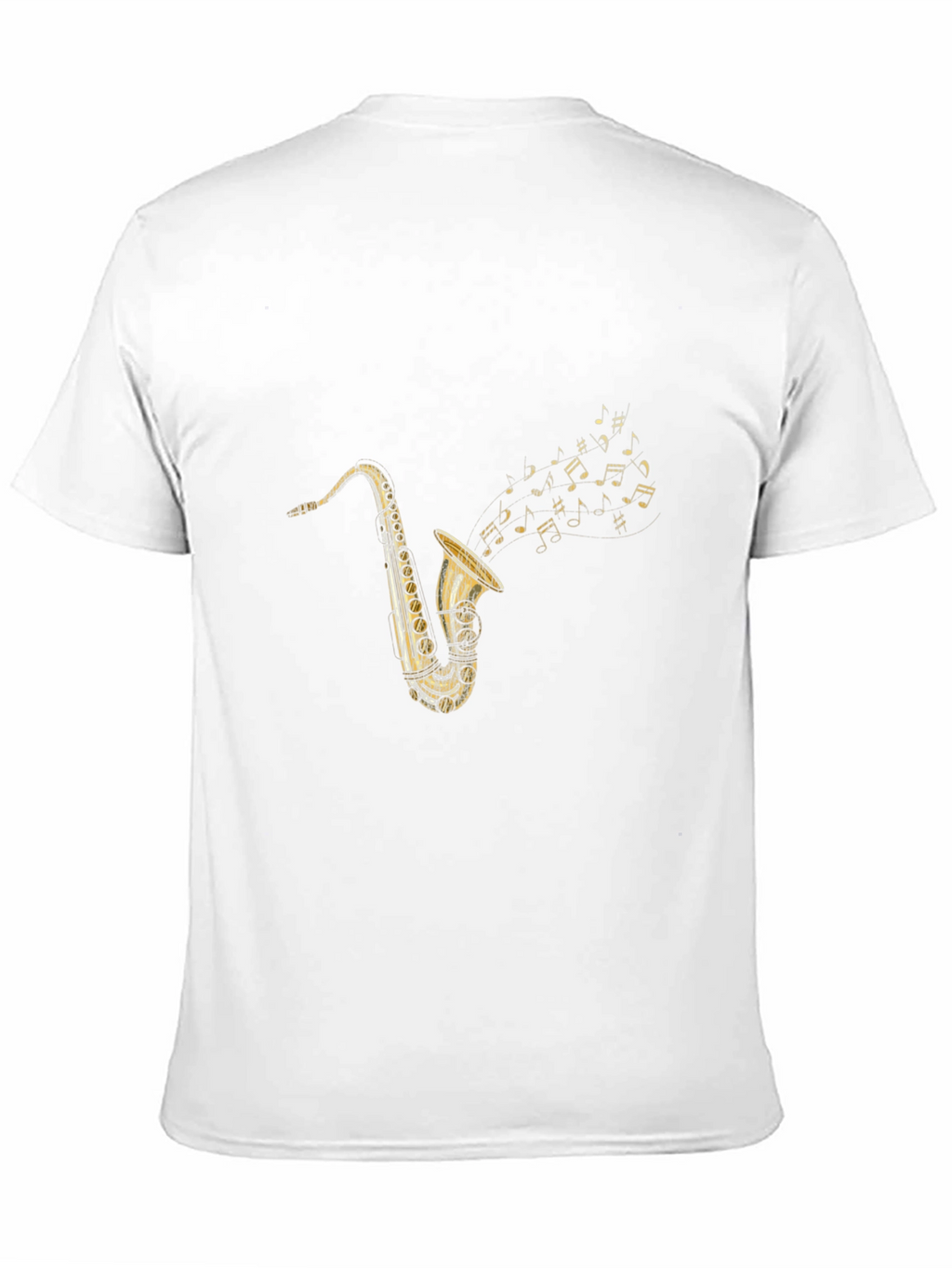 Saxophone Music T-Shirt - Classic Style