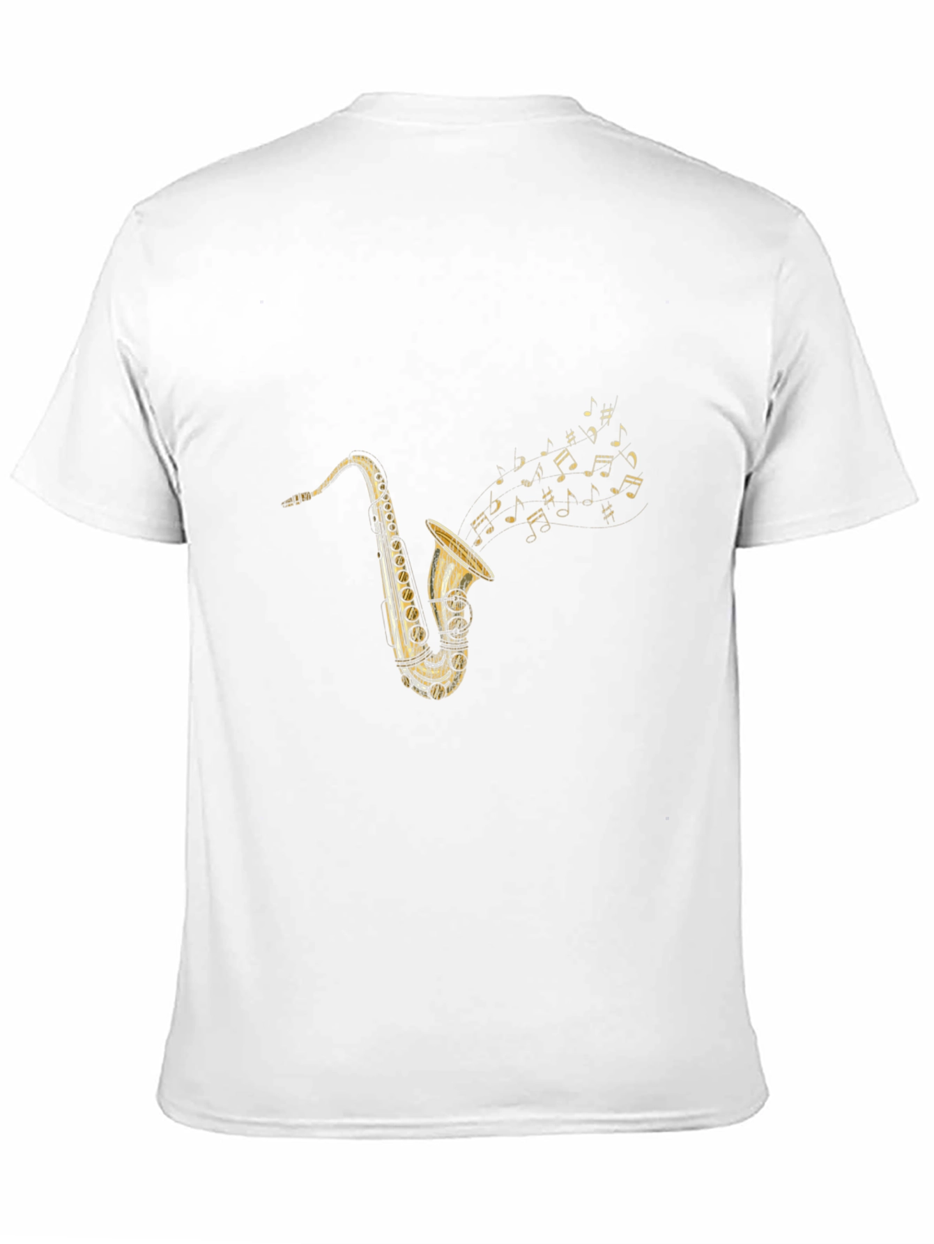 Saxophone Music T-Shirt - Classic Style