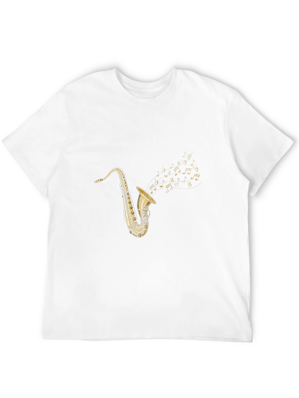 Saxophone Music T-Shirt - Classic Style