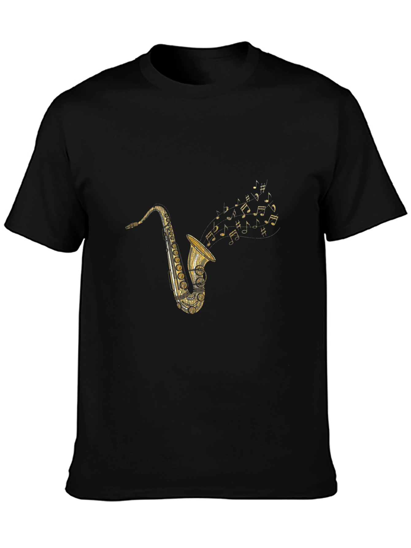 Saxophone Music T-Shirt - Classic Style