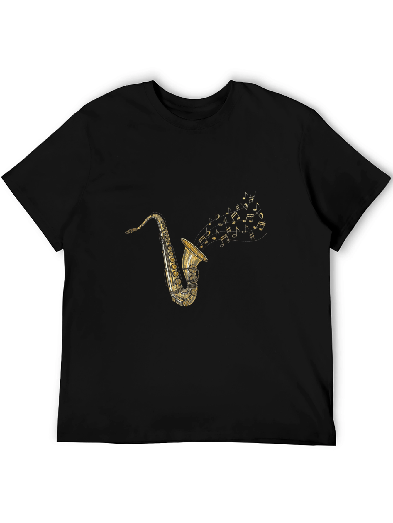 Saxophone Music T-Shirt - Classic Style