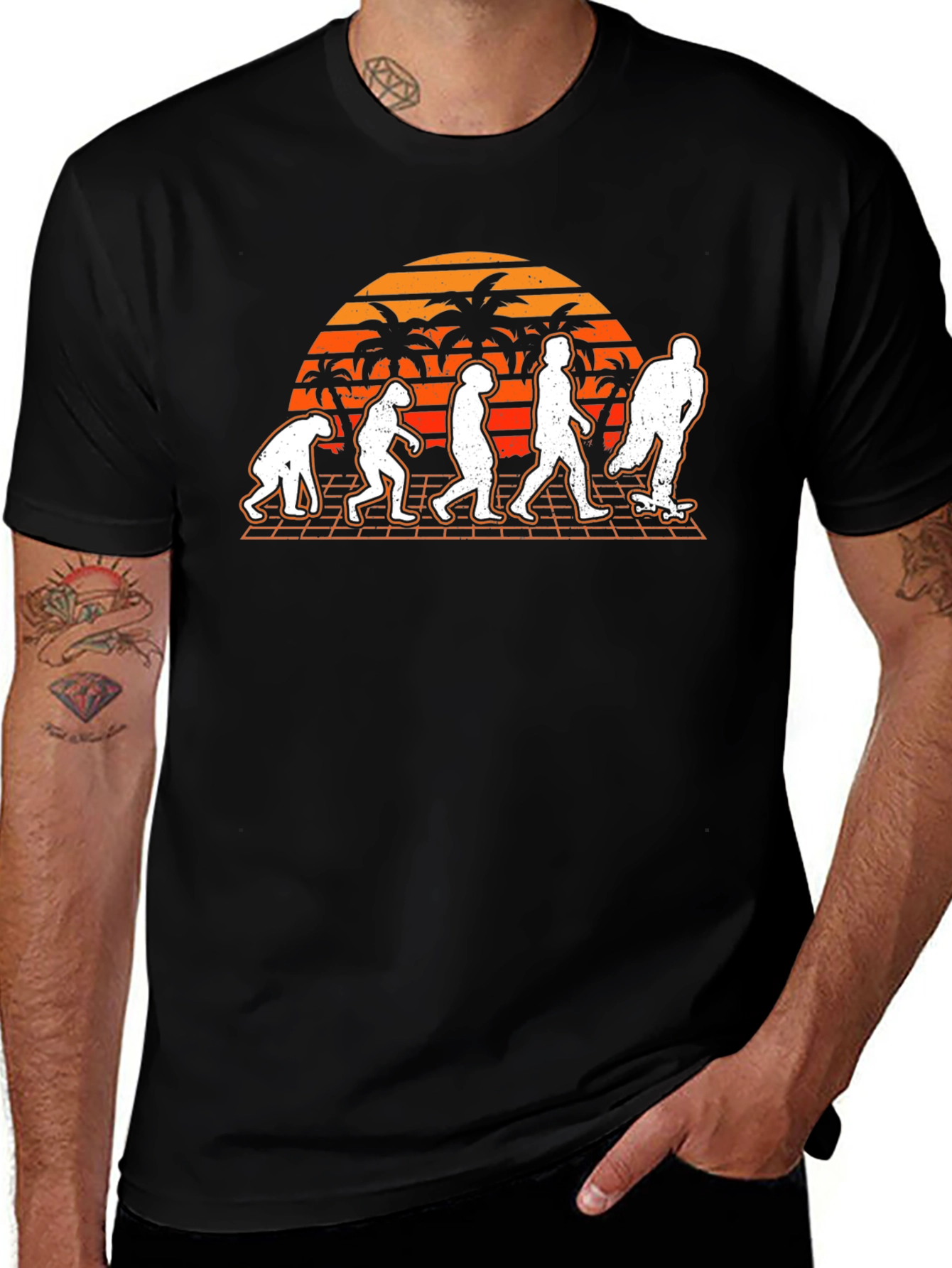 Evolution of Skateboarding T-Shirt