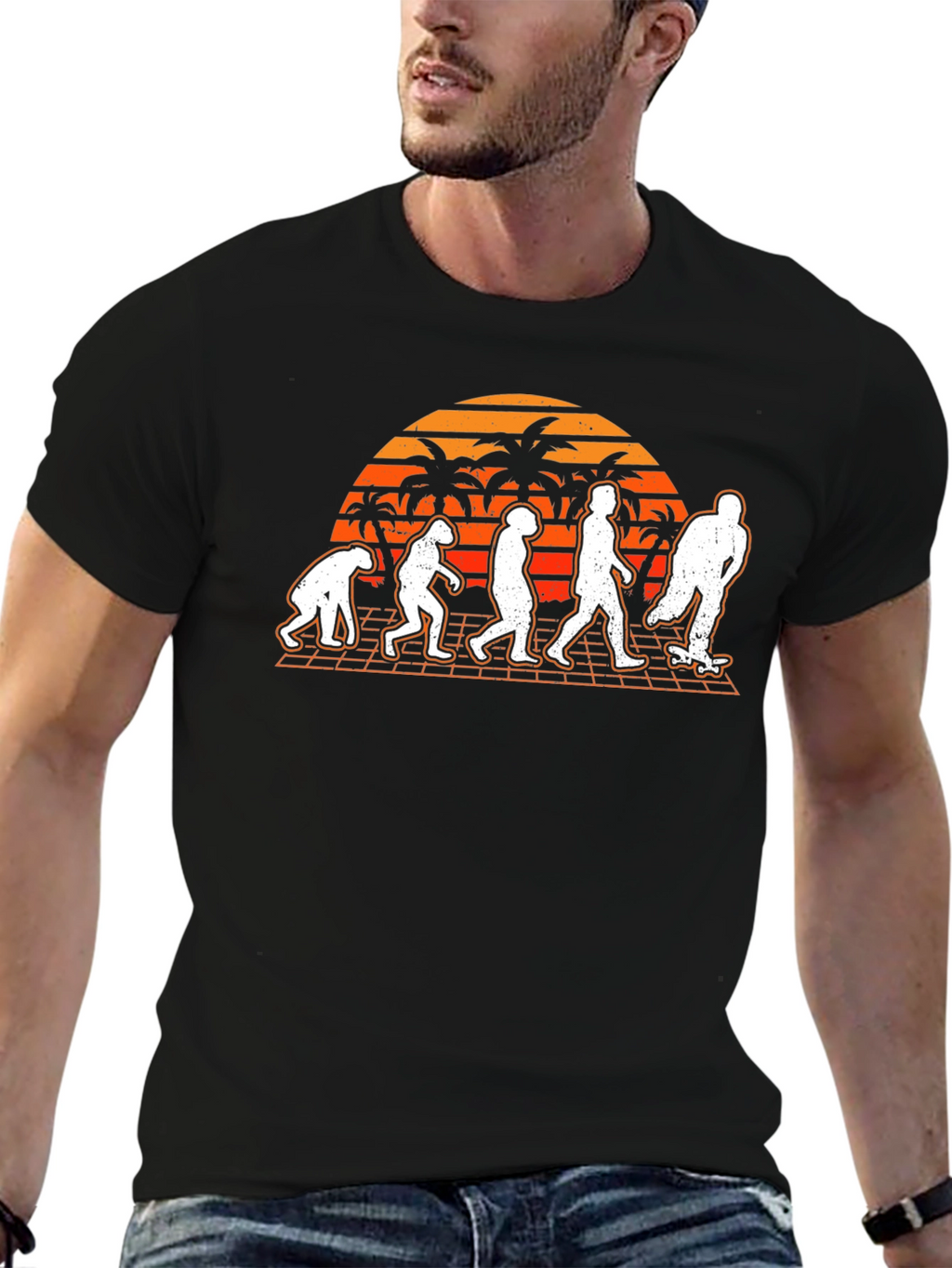 Evolution of Skateboarding T-Shirt