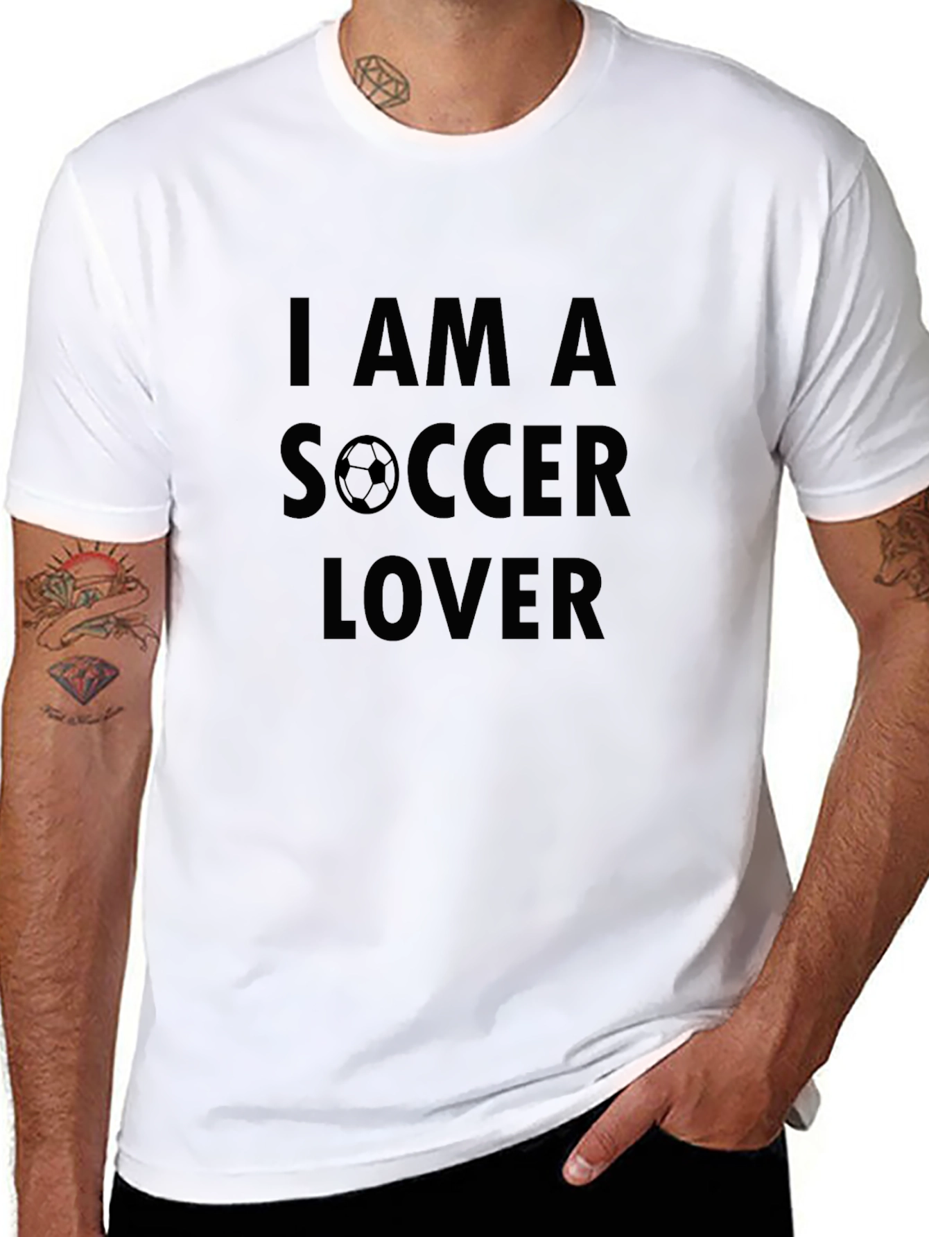 I Am A Soccer Lover Graphic T-Shirt