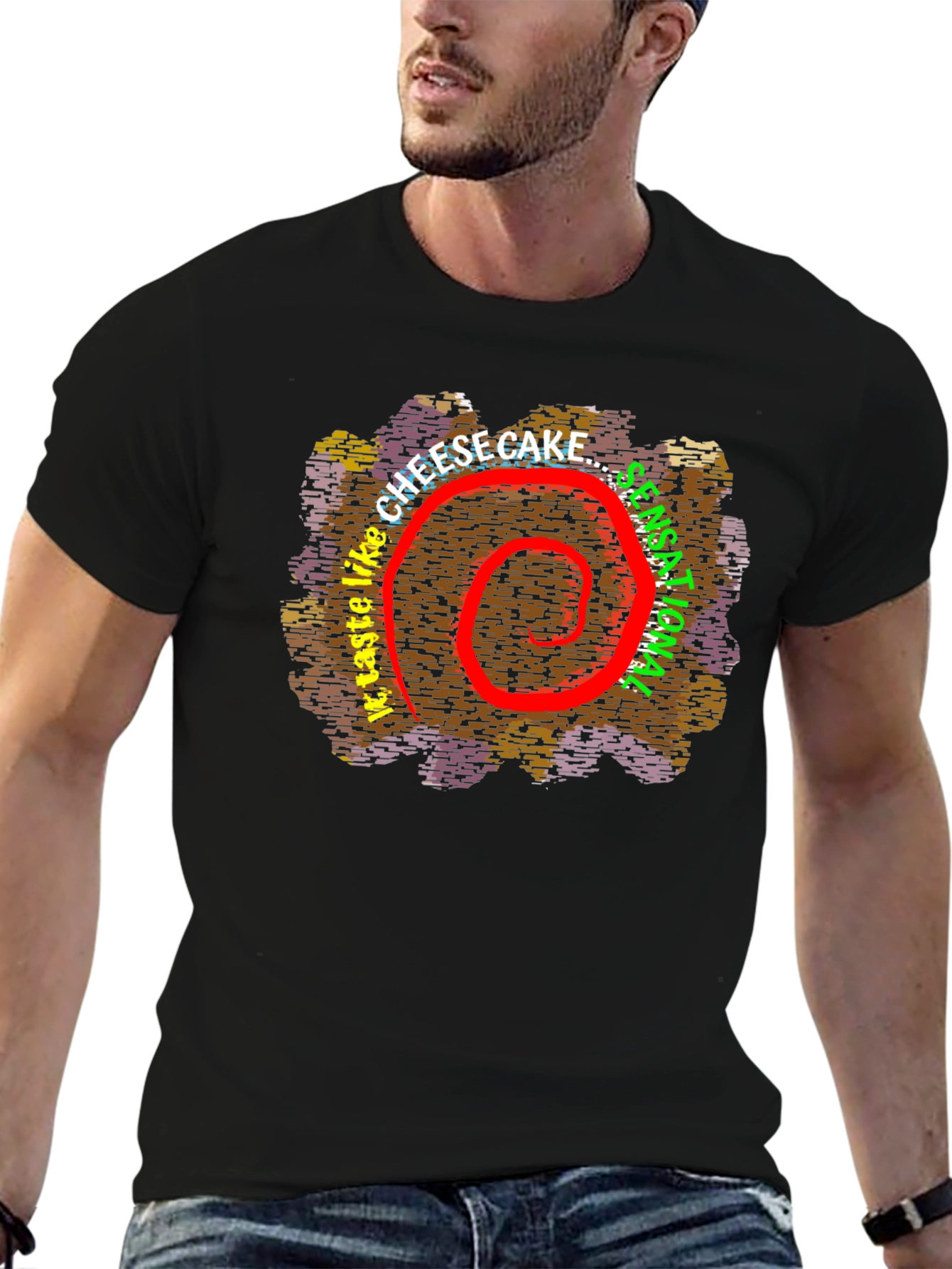 Cheesecake Sensation Graphic T-Shirt
