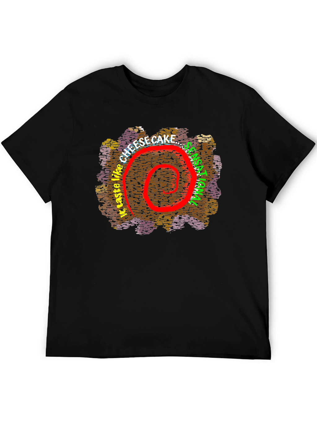 Cheesecake Sensation Graphic T-Shirt