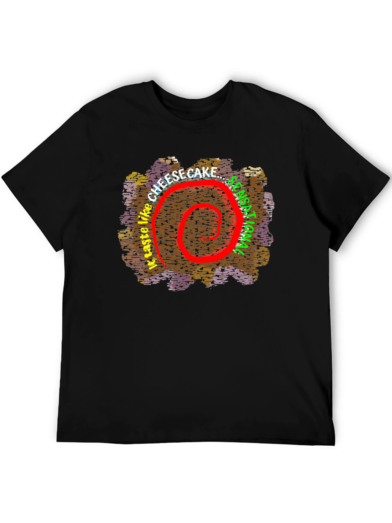 Cheesecake Sensation Graphic T-Shirt