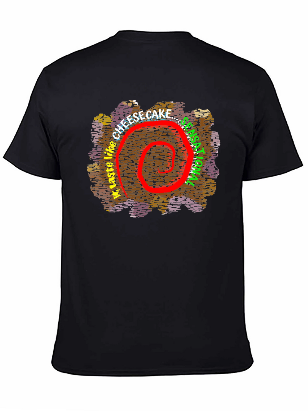 Cheesecake Sensation Graphic T-Shirt