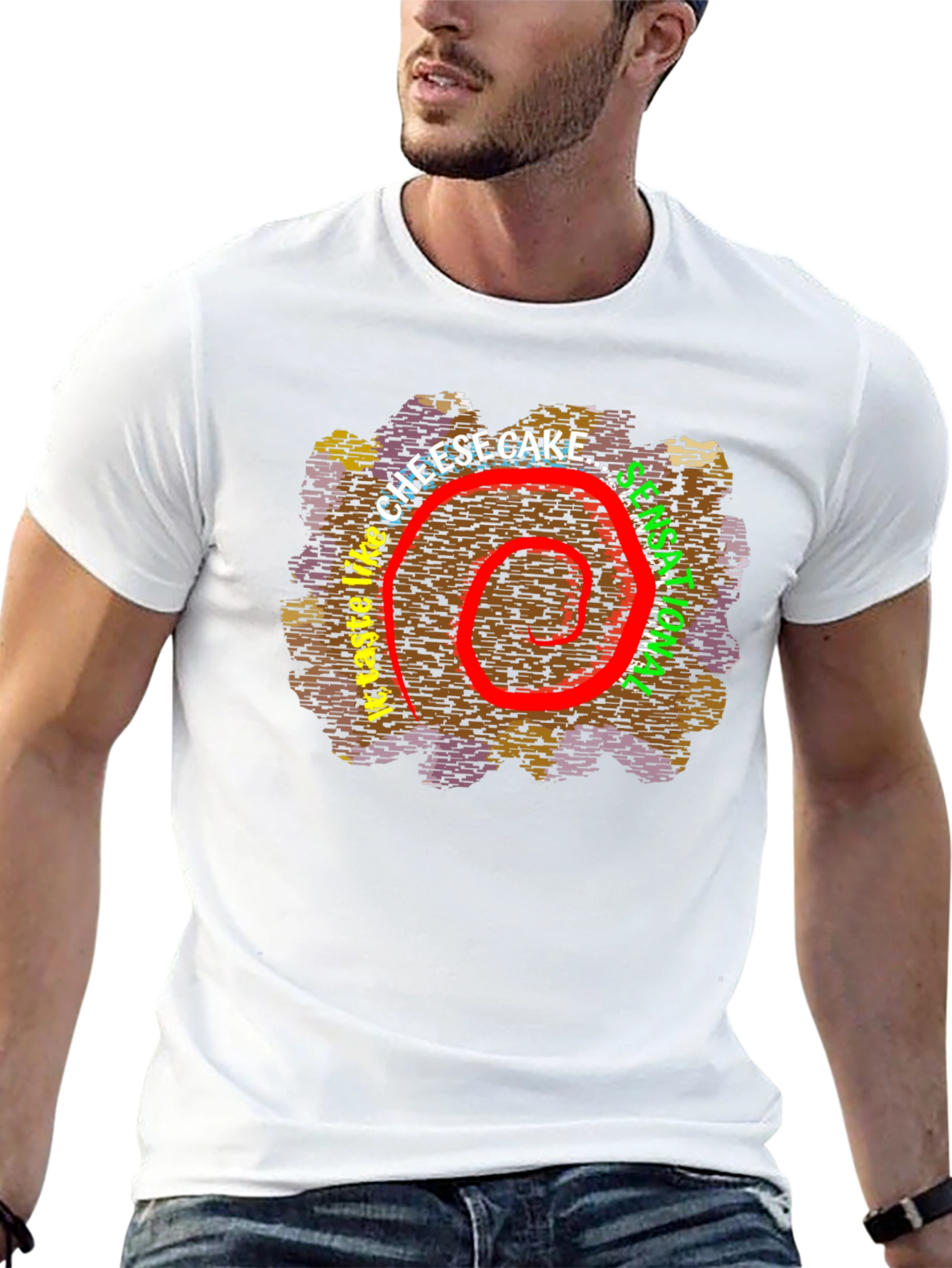 Cheesecake Sensation Graphic T-Shirt